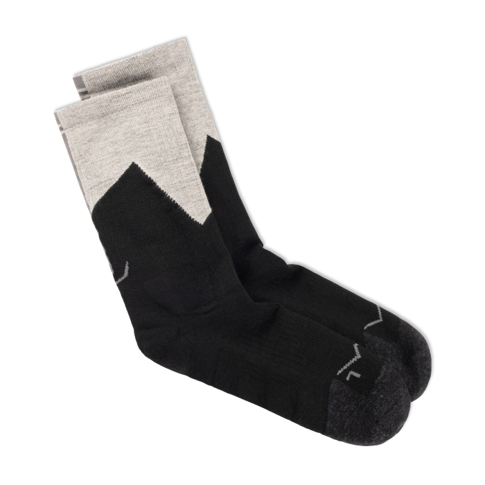Sosete Buff Midweight Wool Merino Crew - MWC1 BLACK S [2]