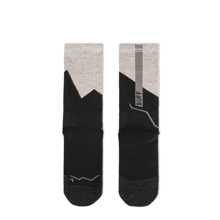 Sosete Buff Midweight Wool Merino Crew - MWC1 BLACK S [3]