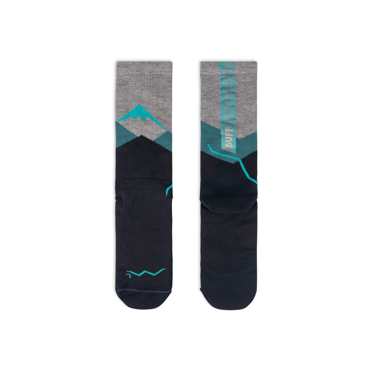 Sosete Buff Light Wool Merino Crew - LWC1 TEAL [3]