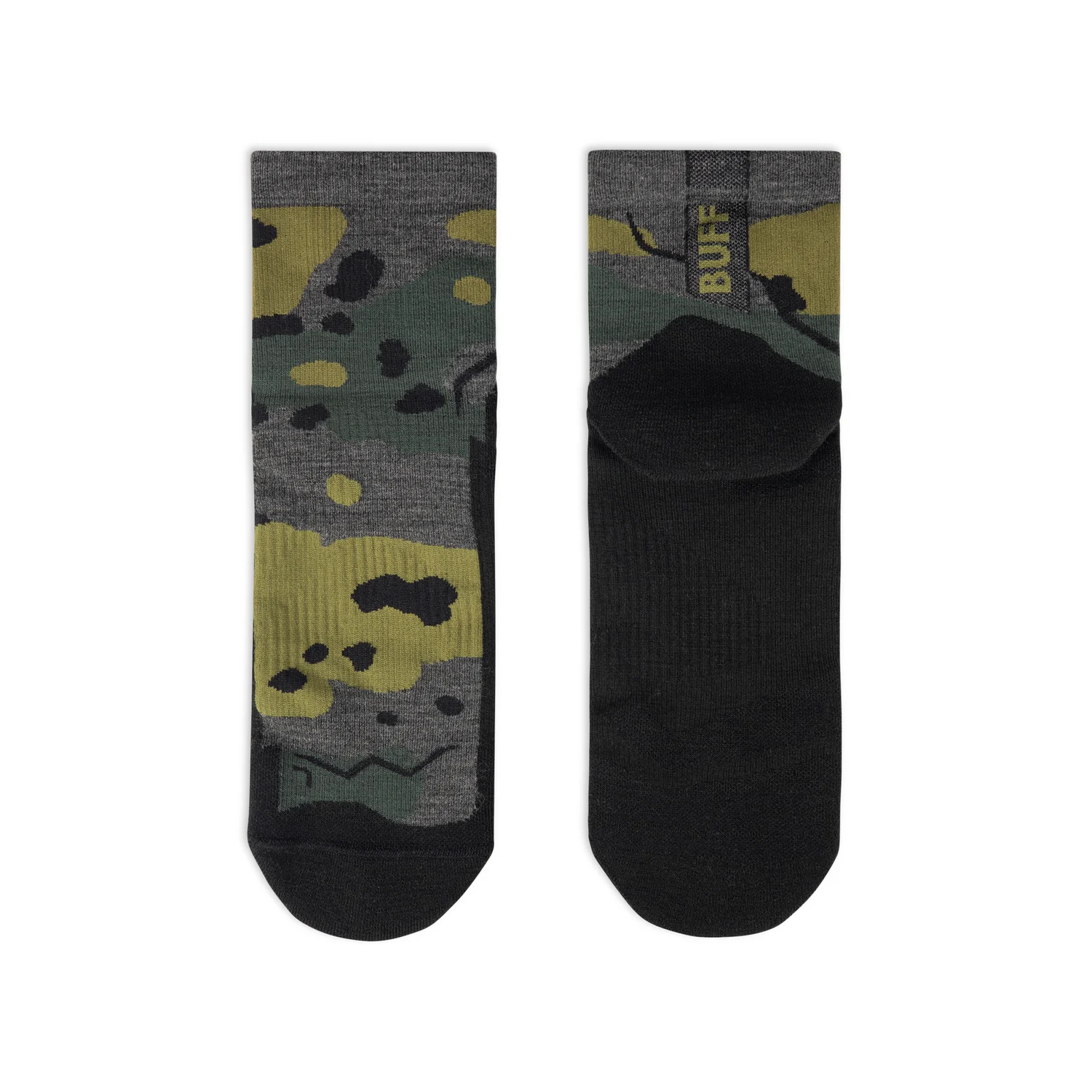 Sosete Buff Light Wool Merino Quarter - LWQ2 Grey [3]