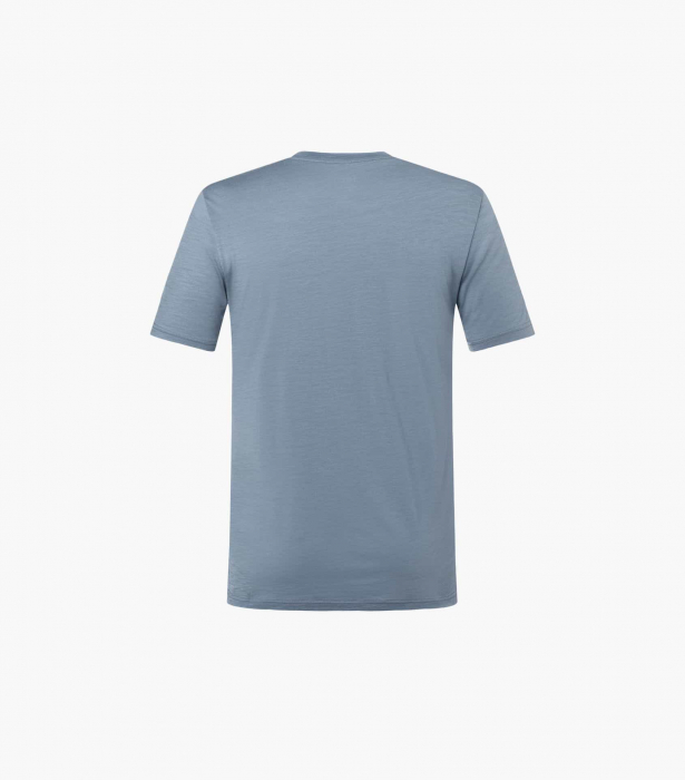 Tricou barbati cu merino SN-SUPERNATURAL - M BETTER BIKE - Flint Stone/Turbulence Blue [2]