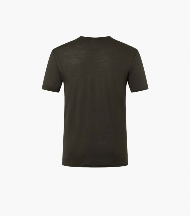 Tricou barbati cu merino SN-SUPERNATURAL - M LANDI - Black Ink/Feather Grey [2]