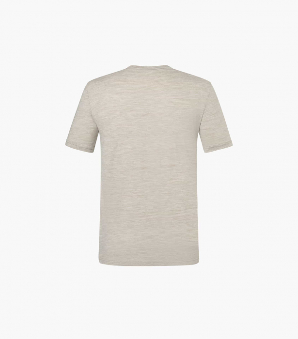 Tricou barbati cu merino SN-SUPERNATURAL - M MOUNTAIN VIBES - Vintage Khaki Melange/Various [3]