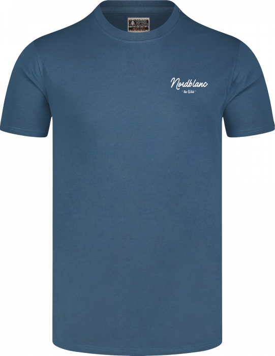 Tricou barbati NORDBLANC CAMPING Blue Grove [1]