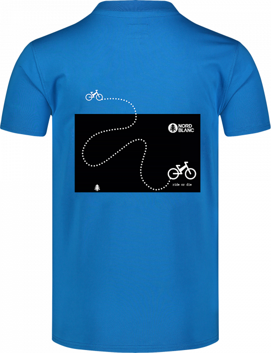 Tricou barbati NORDBLANC DOMESTIQUE Blue Skyline [3]