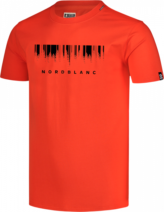 Tricou barbati NORDBLANC TREECODE Orange Ink [2]