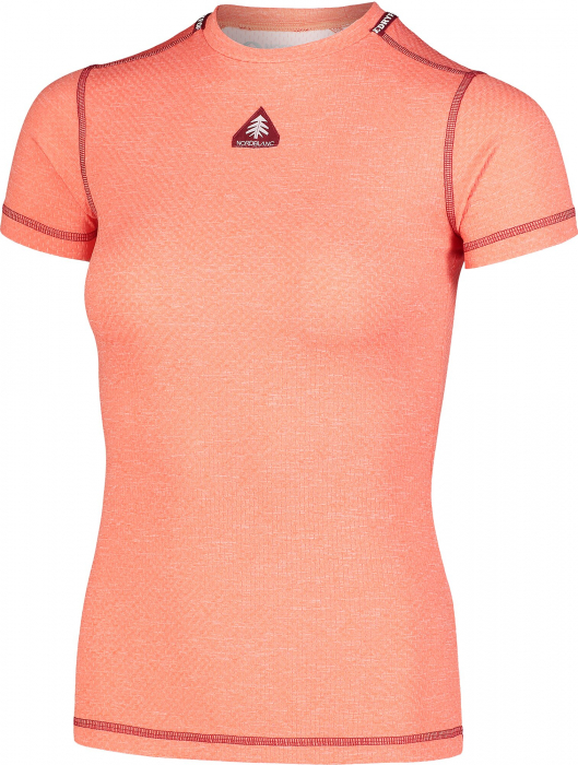 Tricou Femei Nordblanc AVOW ALL-YEAR BASELAYER red coral [3]
