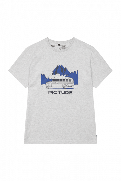 Tricou barbati Picture Coastlife tee - Grey Melange [7]