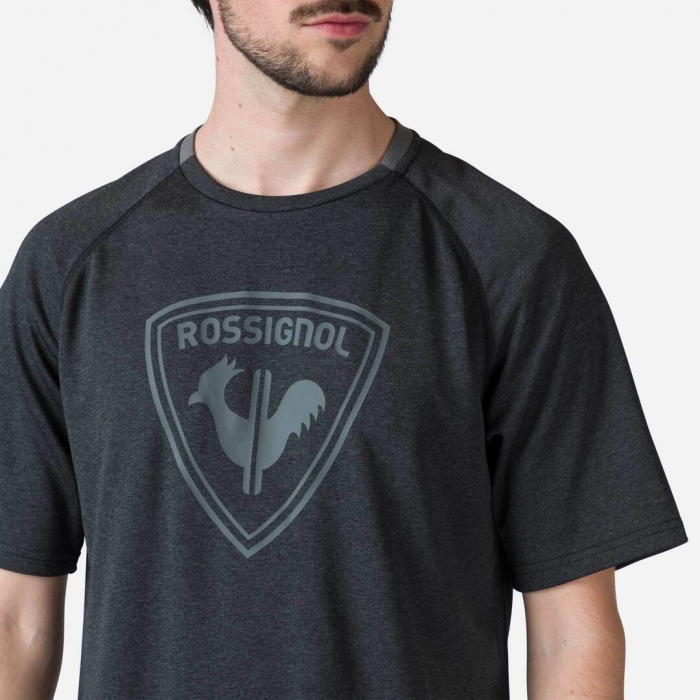 Tricou barbati Rossignol BIG PRINT - Black [3]