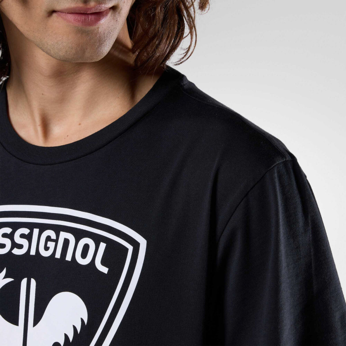 Tricou barbati Rossignol CLIFFSIDE - Black [3]
