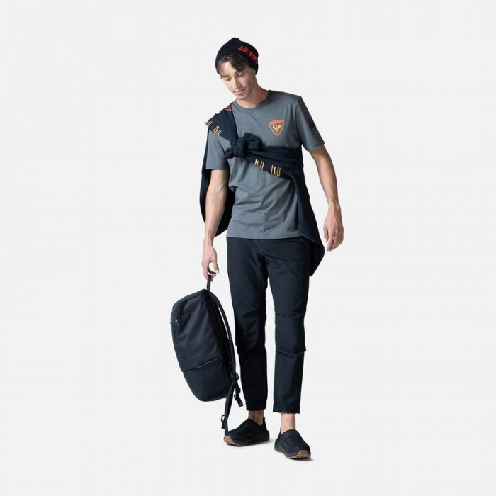 Tricou barbati Rossignol HERO GRADIENT TEE Onyx grey [6]