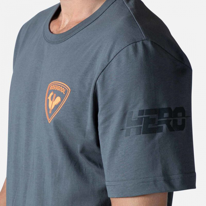 Tricou barbati Rossignol HERO GRADIENT TEE Onyx grey [5]