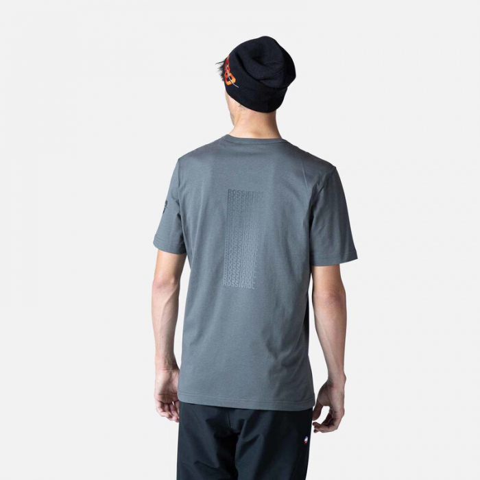 Tricou barbati Rossignol HERO GRADIENT TEE Onyx grey [2]