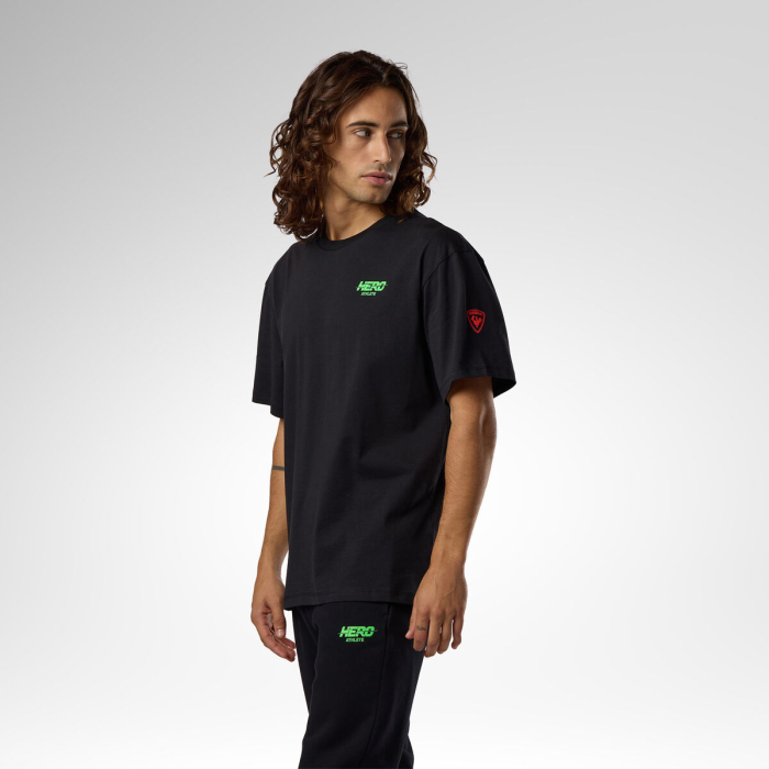 Tricou barbati Rossignol HERO TEE - Black [4]