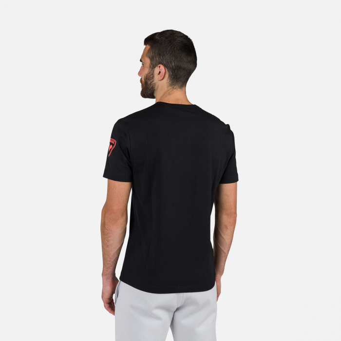 Tricou barbati Rossignol NEW HERO GRAPHIC Black [2]