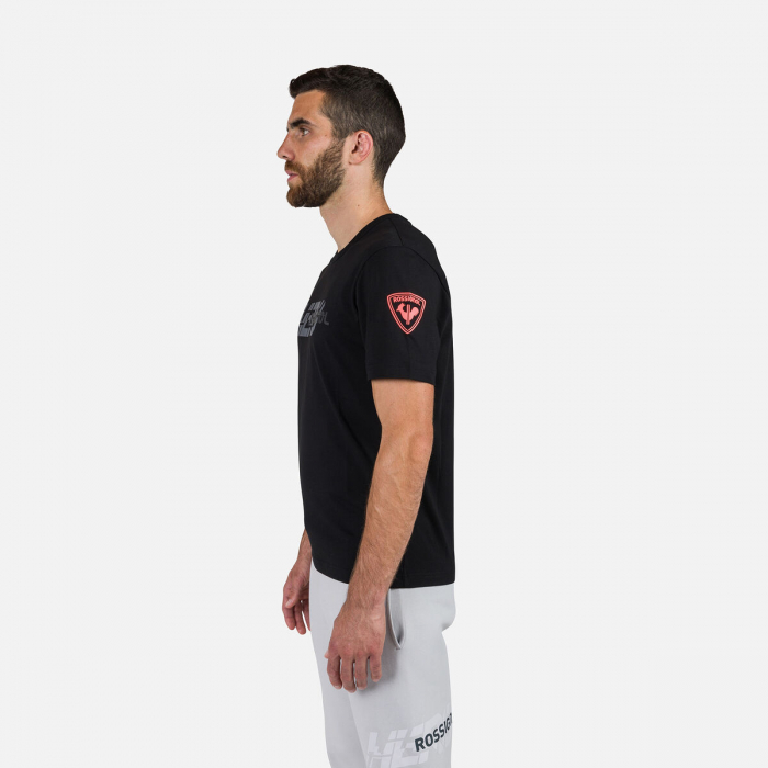 Tricou barbati Rossignol NEW HERO GRAPHIC Black [3]