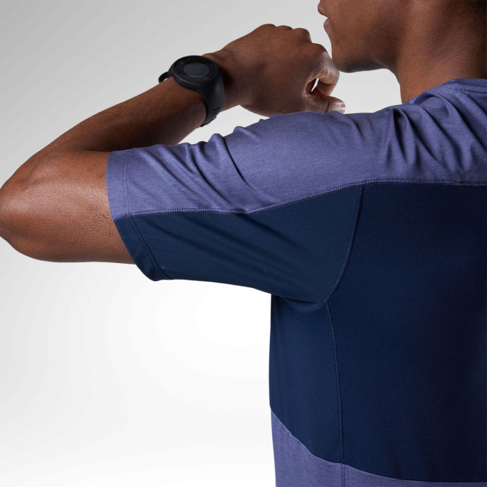 Tricou barbati Rossignol HIKING - True Night Blue Htr [5]