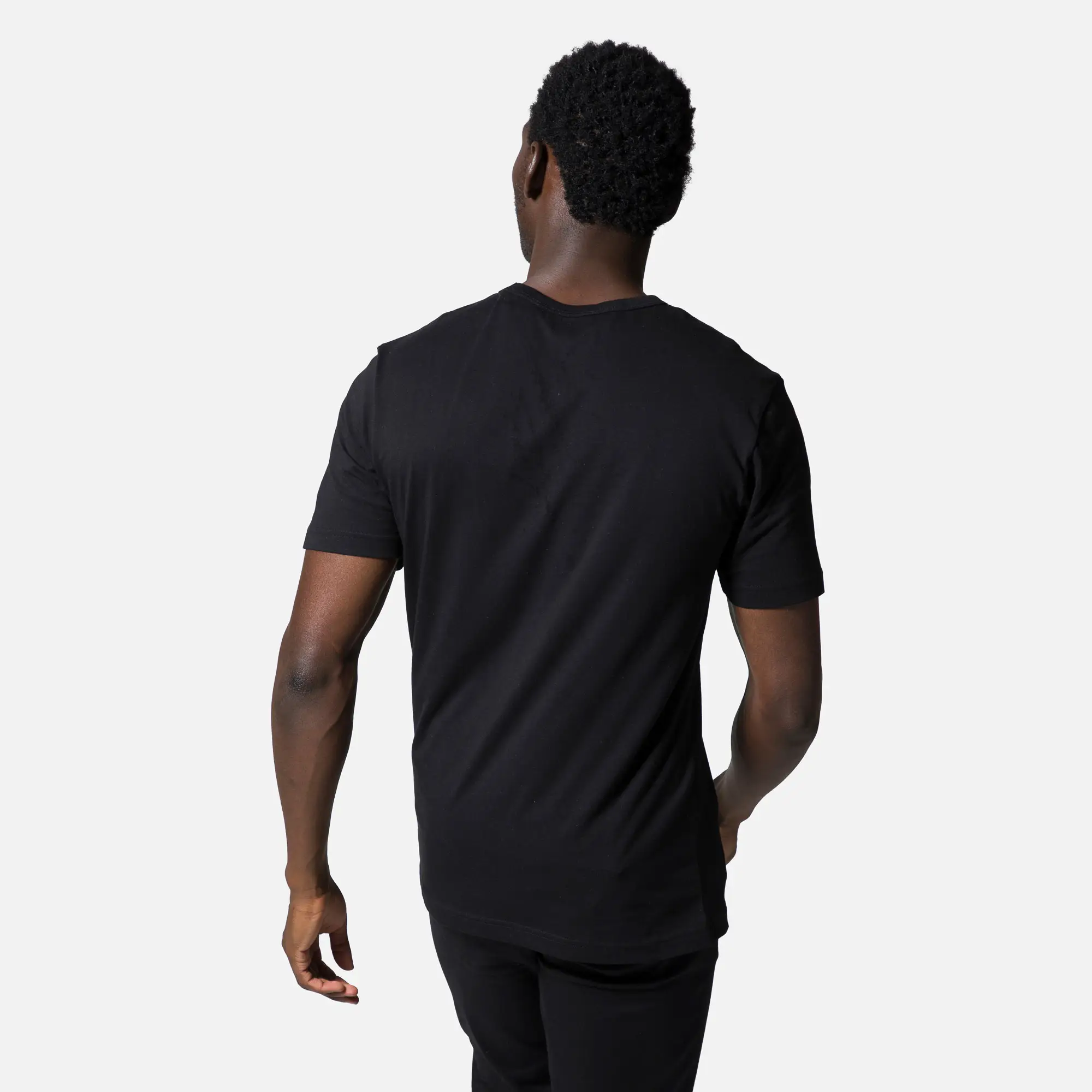 Tricou barbati Rossignol LOGO PLAIN Black [2]