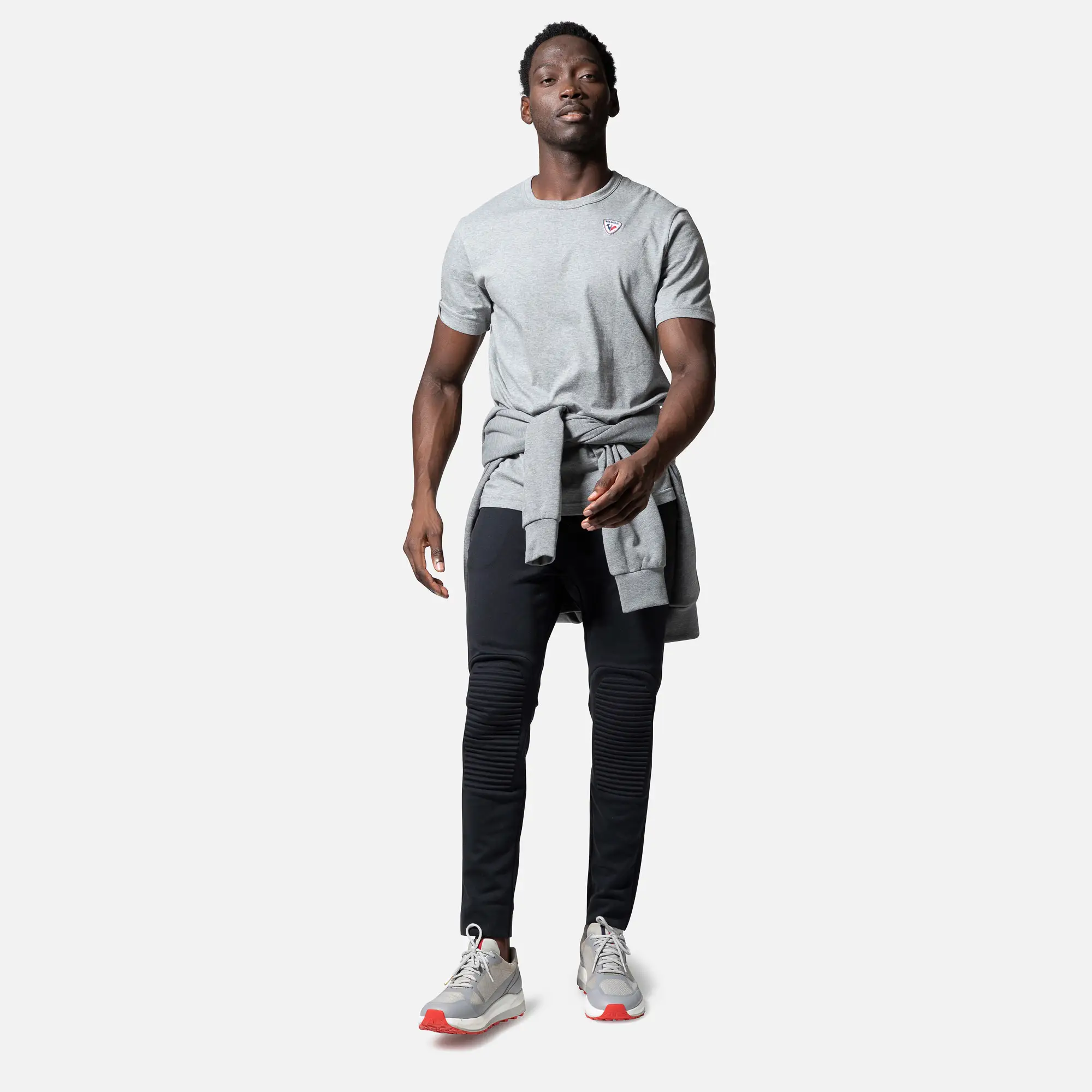 Tricou barbati Rossignol LOGO PLAIN Heather grey [3]