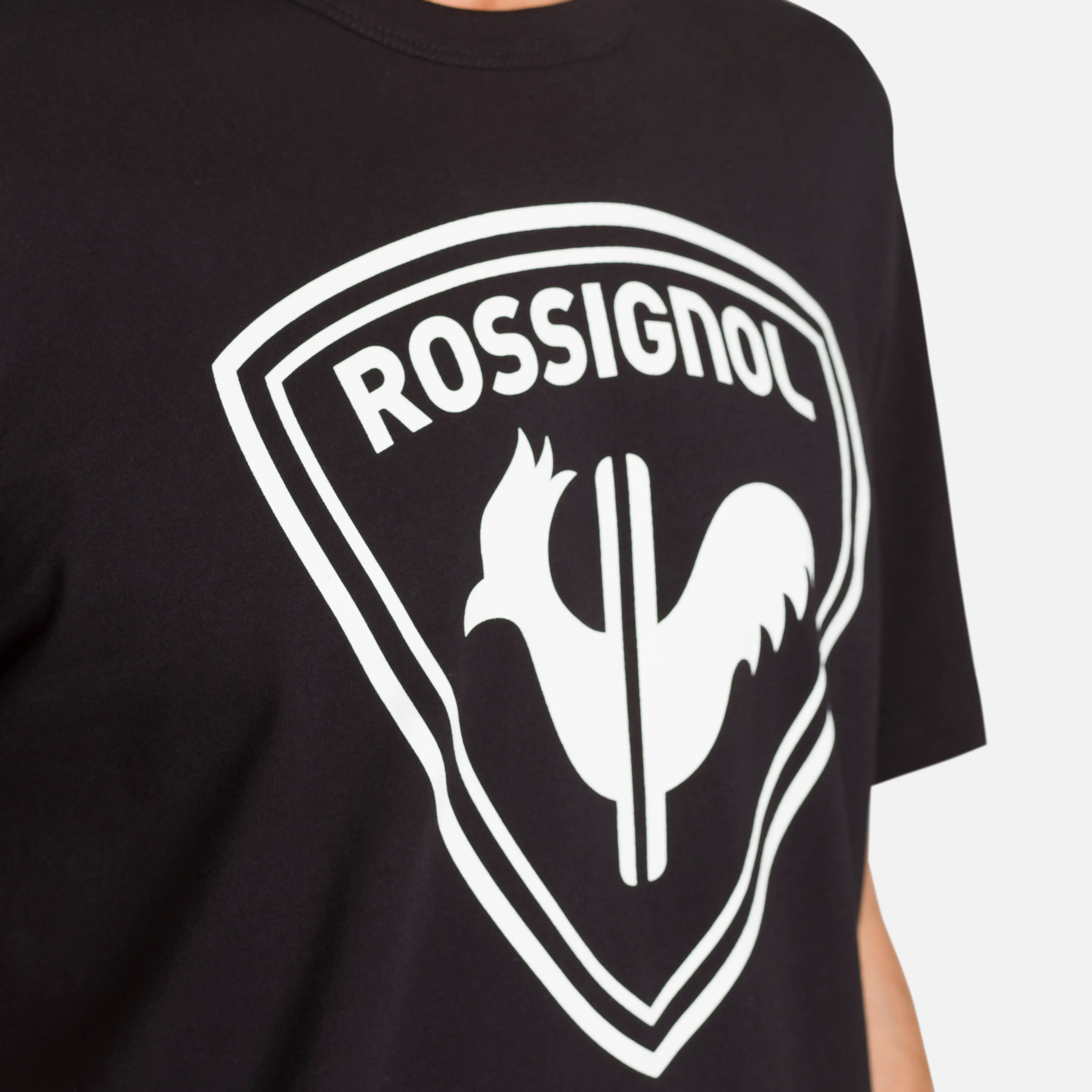 Tricou barbati Rossignol LOGO ROSSI Black [4]
