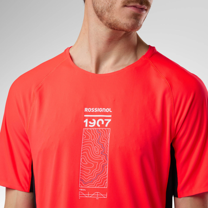 Tricou barbati Rossignol M SAPA ULTRA - Neon Red [3]