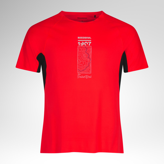 Tricou barbati Rossignol M SAPA ULTRA - Neon Red [4]