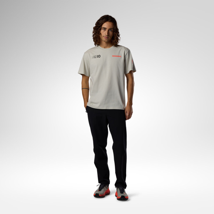 Tricou barbati Rossignol M HERO tee Light grey [6]