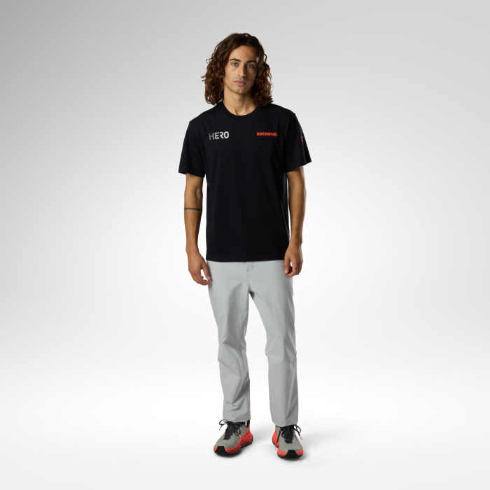 Tricou barbati Rossignol M HERO tee Black [5]