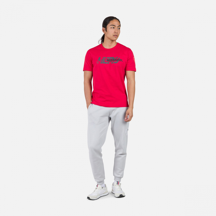 Tricou barbati Rossignol NEW HERO GRAPHIC Sports red [2]
