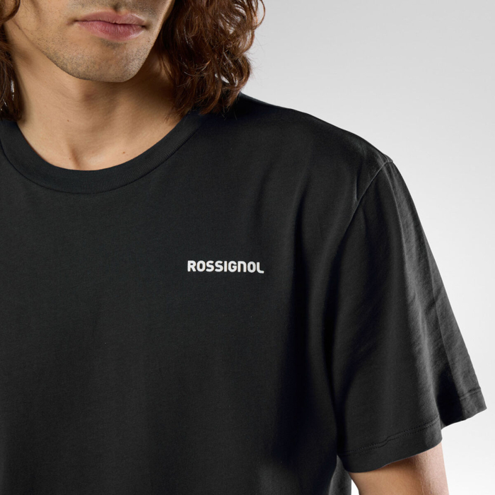 Tricou barbati Rossignol PRESSET - Black [2]