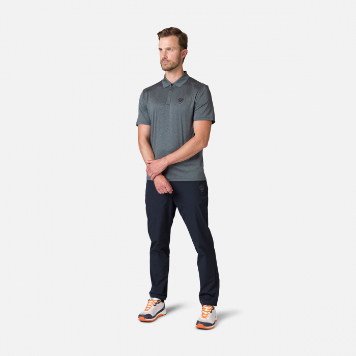 Tricou barbati Rossignol SLUB POLO - Onyx grey [2]
