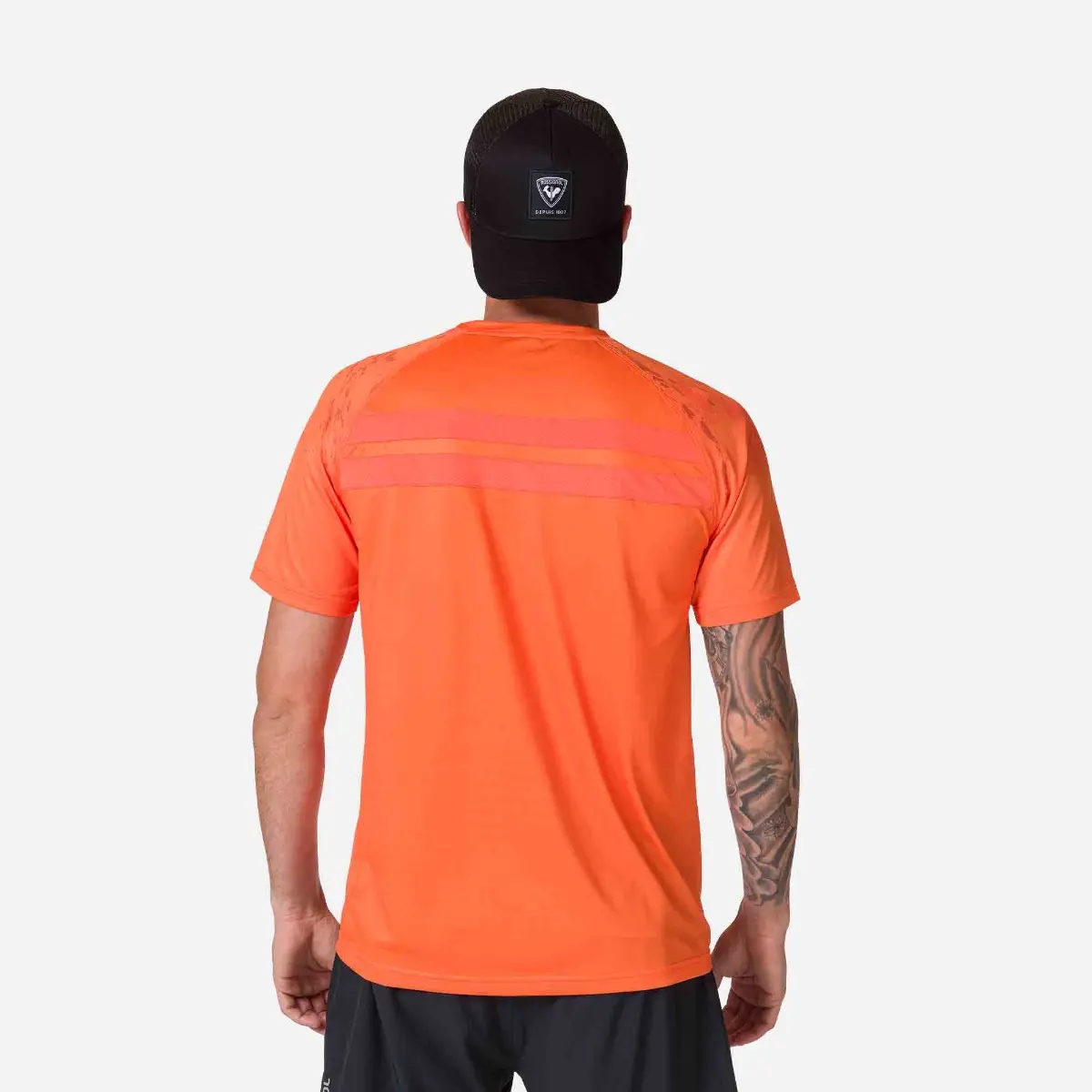 Tricou barbati Rossignol SKPR LIGHT Clementine orange [2]