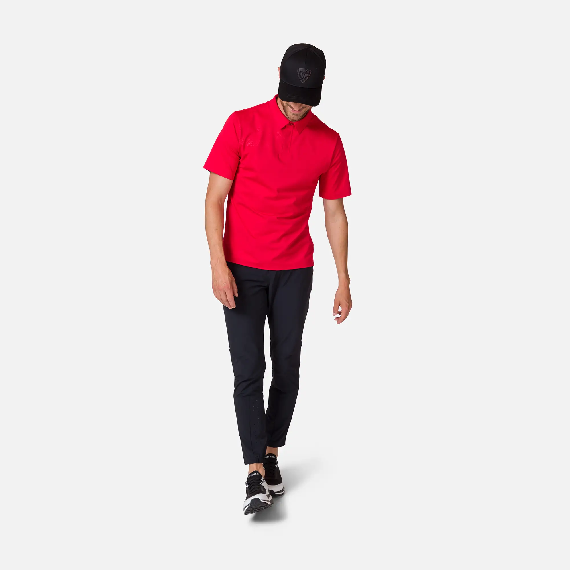 Tricou barbati Rossignol SKPR TECH POLO Sports red [6]