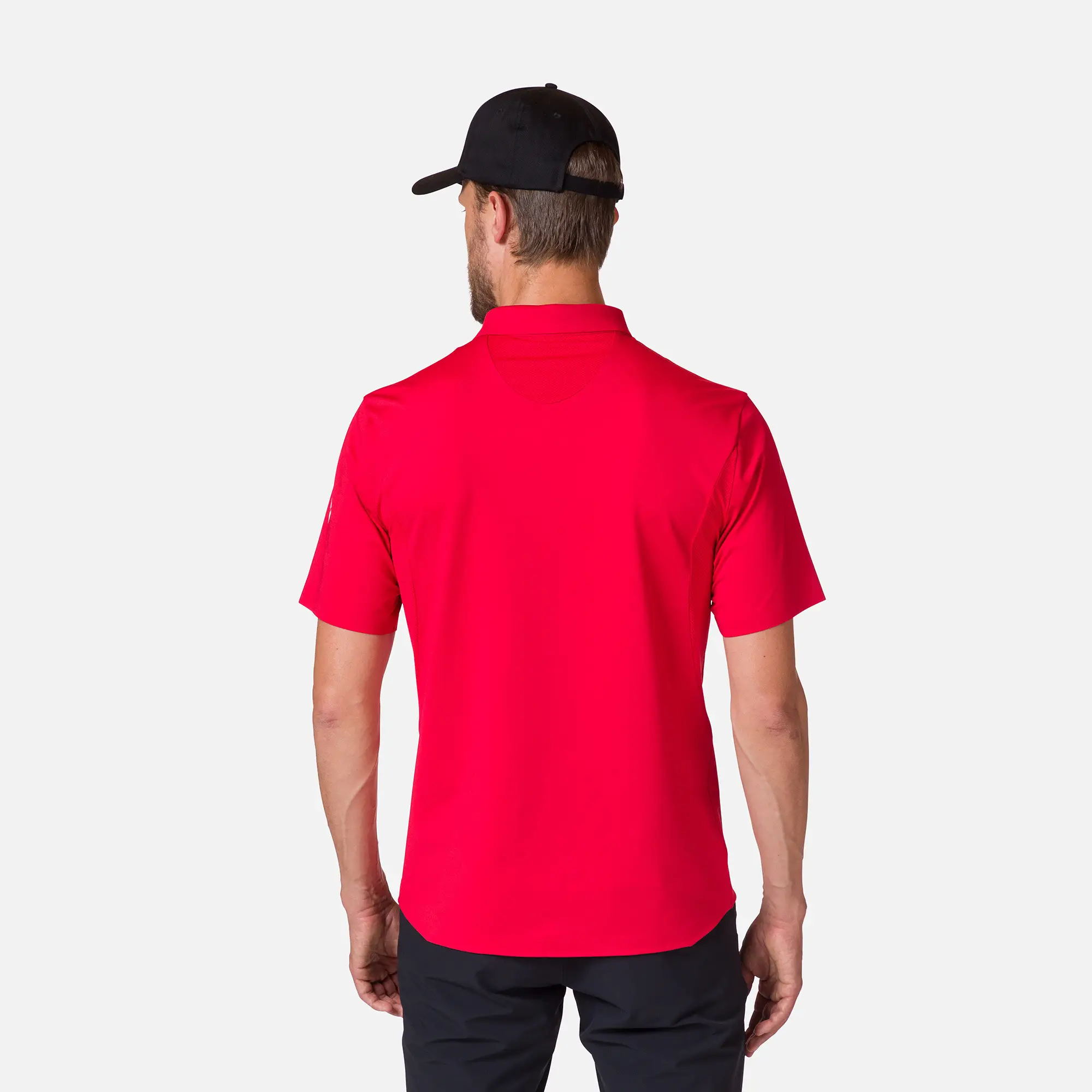 Tricou barbati Rossignol SKPR TECH POLO Sports red [2]
