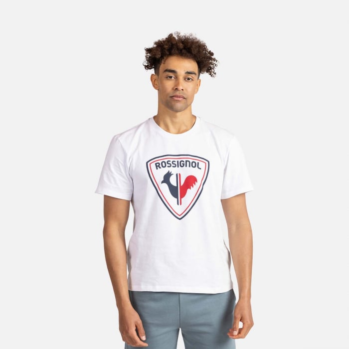Tricou barbati Rossignol CLIFFSIDE - White [1]