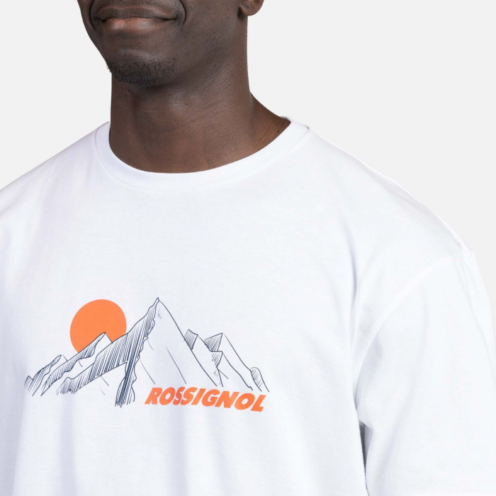 Tricou barbati Rossignol WATERFALL - White [5]