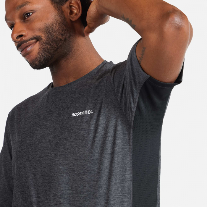 Tricou barbati Rossignol WESTWEG - Black [4]