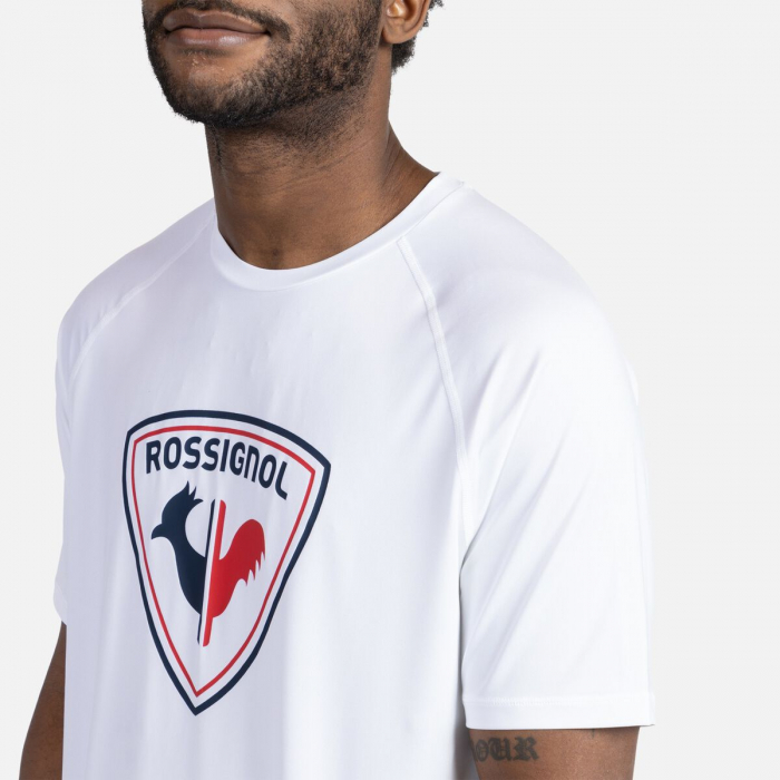 Tricou barbati Rossignol WESTWEG SHIELD - White [5]
