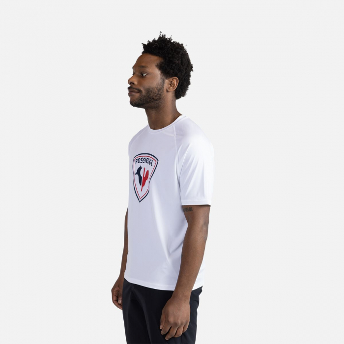 Tricou barbati Rossignol WESTWEG SHIELD - White [4]