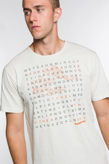 Tricou barbati Trangoworld SAMOA White Onyx [3]