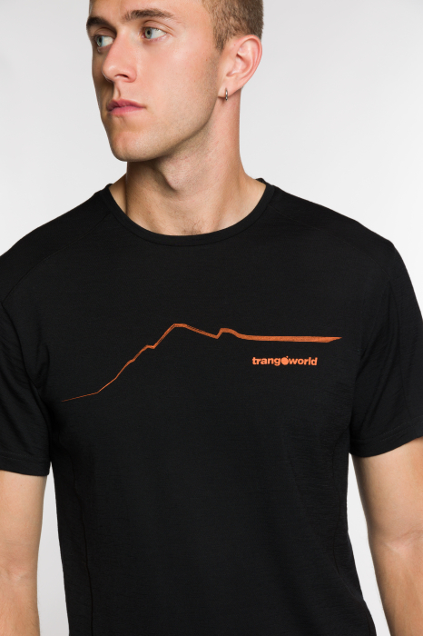 Tricou barbati Trangoworld SERNEUS Caviar [3]