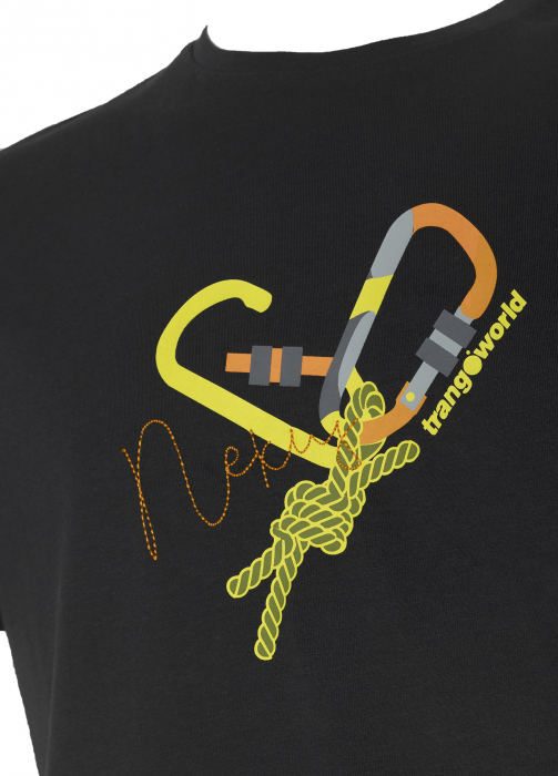 Tricou barbati Trangoworld LEDNOCK Caviar [6]