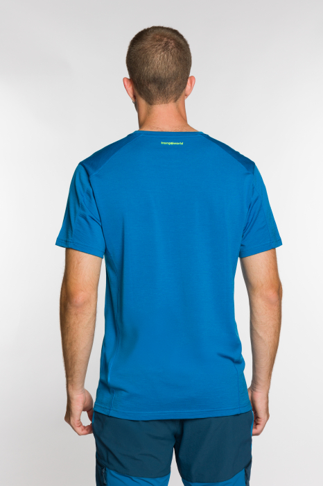 Tricou barbati Trangoworld SERNEUS Mykonos Blue [2]