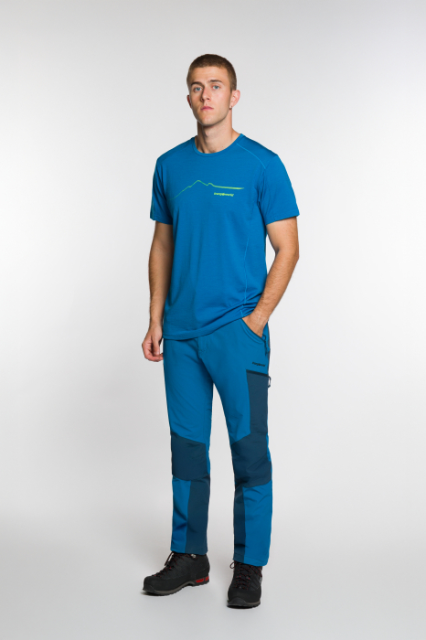 Tricou barbati Trangoworld SERNEUS Mykonos Blue [3]