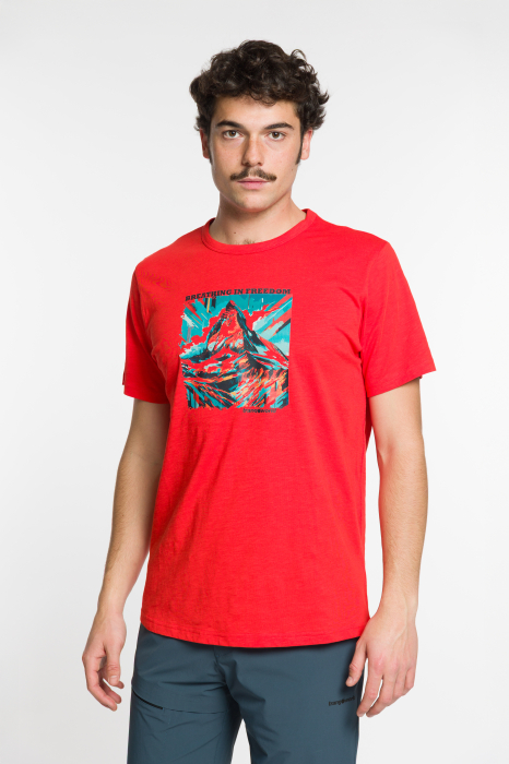 Tricou barbati Trangoworld WARNICK- Red Alert [2]