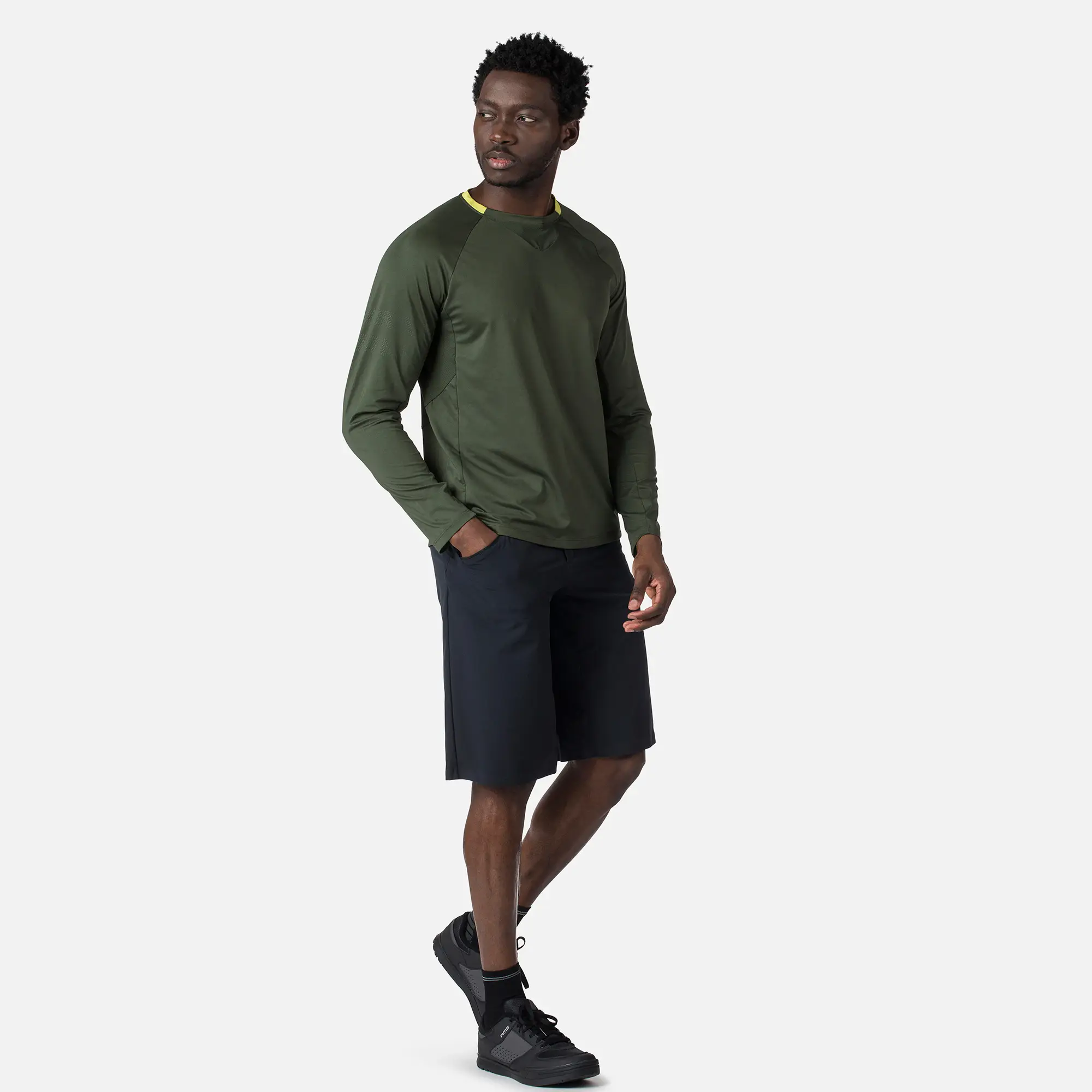 Tricou bike barbati Rossignol MTB LS TEE Acinus leaf [4]