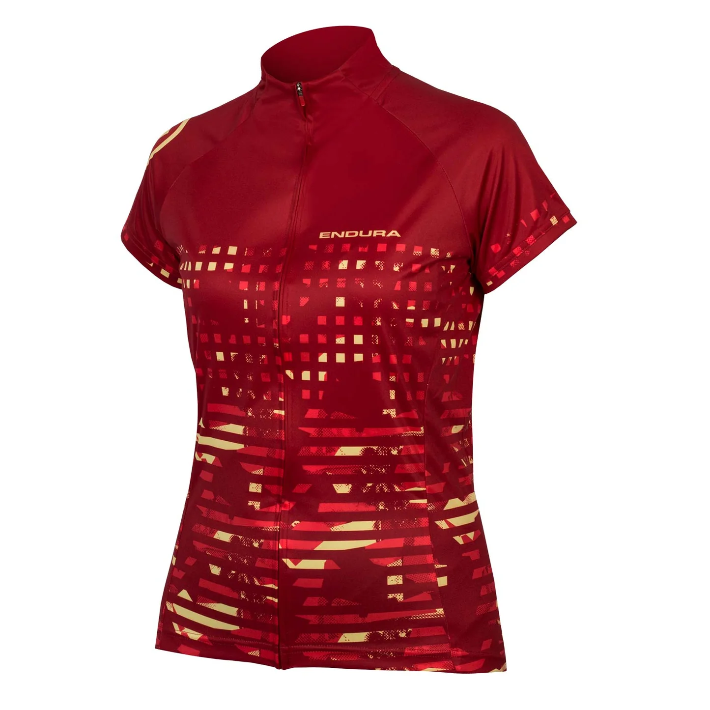 Tricou ciclism femei Endura HUMMVEE RAY SS JERSEY Red [2]