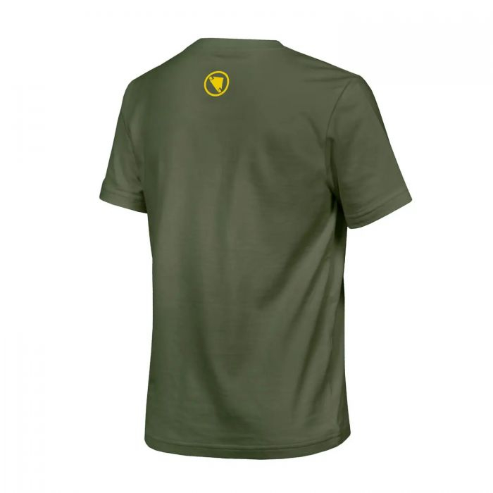 Tricou copii Endura KIDS ONE CLAN ORGANIC CAMO Green Olive [2]