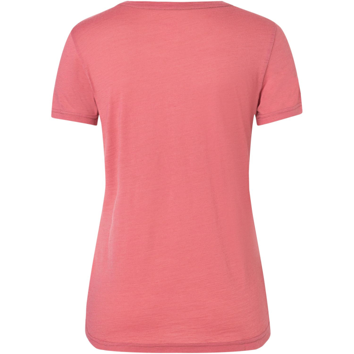 Tricou dama cu merino SN-SUPERNATURAL - W ROCK FLOWERS TEE - Mauvewood/Various [3]