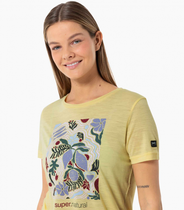 Tricou dama merino SN-SUPERNATURAL - W DOLCE VITA - Icy Ice/Various [1]